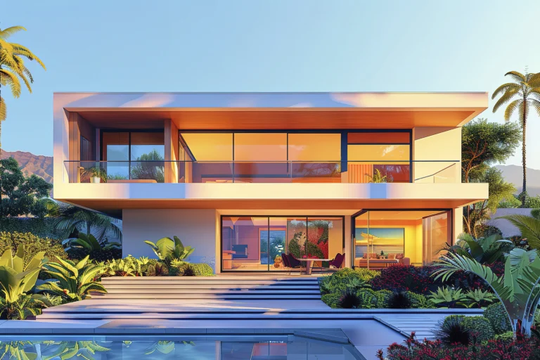 hawaii-landscape-with-digital-art-style